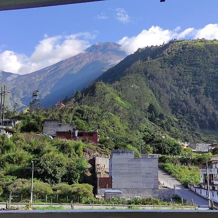 Elegante Apartamento Con Vistas Al Volcan Tungurahua Baños Exteriör bild