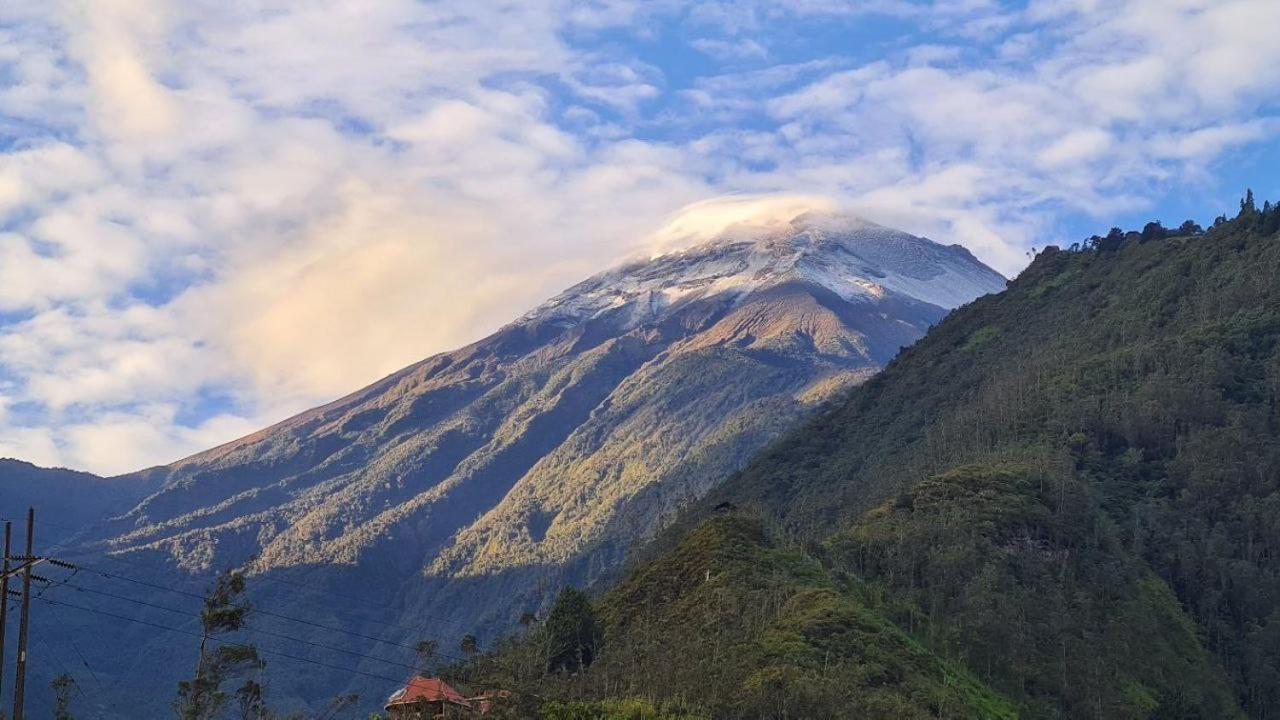 Elegante Apartamento Con Vistas Al Volcan Tungurahua Baños Exteriör bild