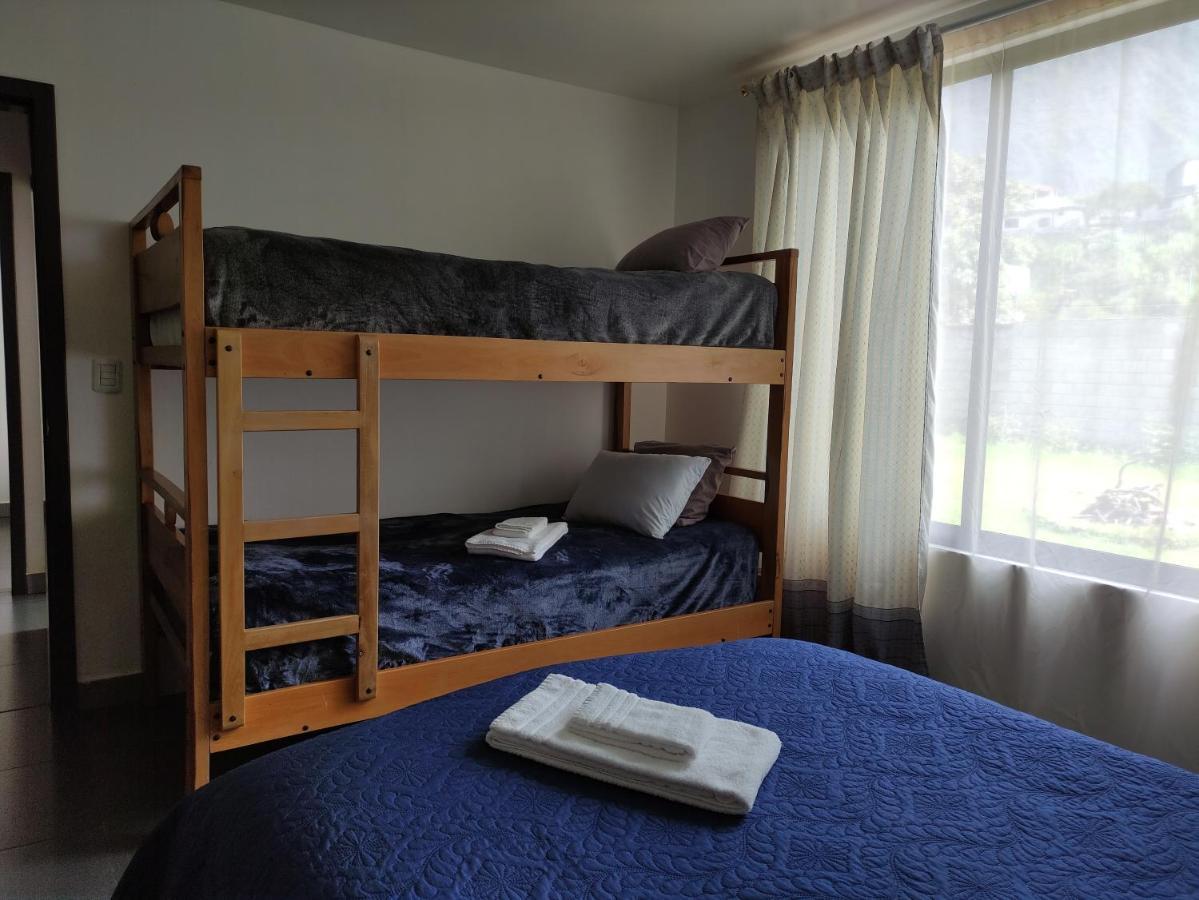 Elegante Apartamento Con Vistas Al Volcan Tungurahua Baños Exteriör bild